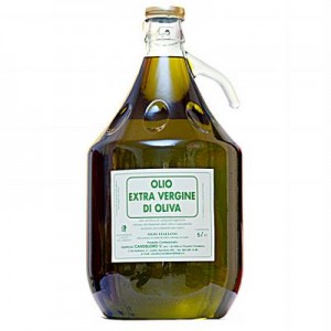 Huile d'olive étiquette
