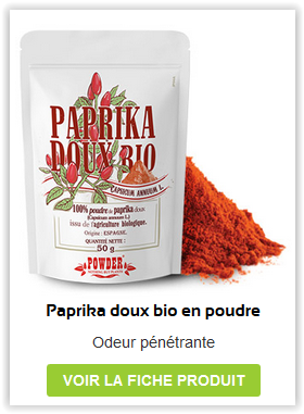Paprika doux Bio Qualité Extra